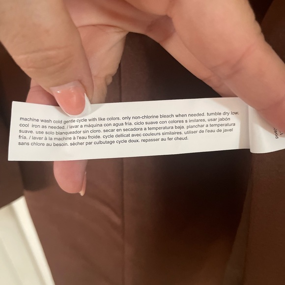 Eloquii Oversized Satin Blazer - Picture 6 of 8